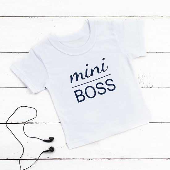 Футболка «Mini boss»