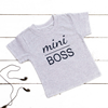 Футболка «Mini boss»