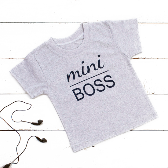 Футболка «Mini boss»