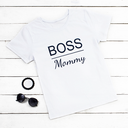 Изображение Футболка «Мама босс»