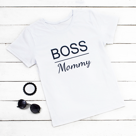 Футболка «Мама босс»