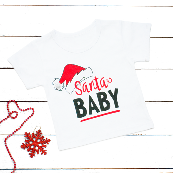 Футболка «Santa baby»