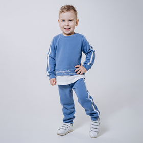 Индиго/молочный