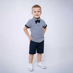 Темно-синий/белый